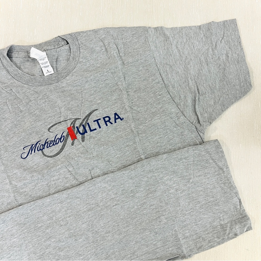 Michelob Ultra Gray T-Shirt XL